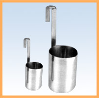Stainless steel liquid measure set